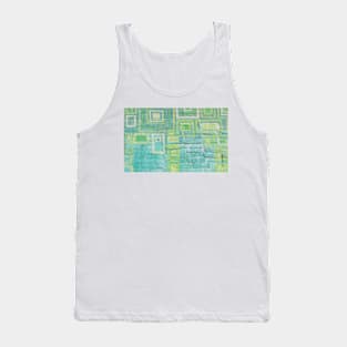 Aqua & Lime Tank Top